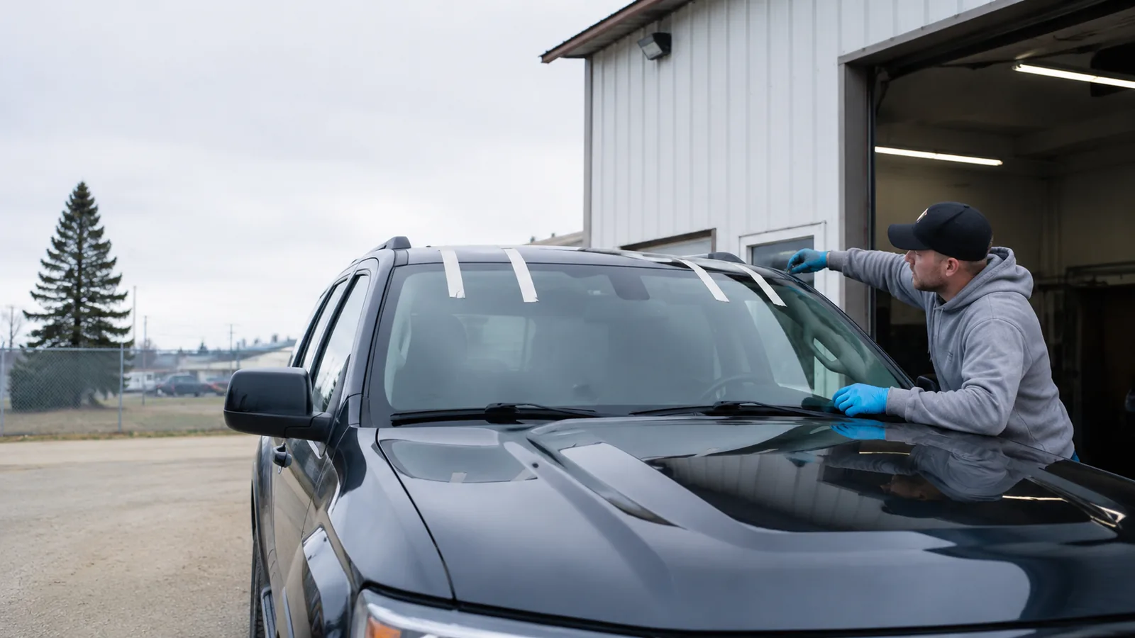 Automotive glass work at Tony’s Glass Enterprises