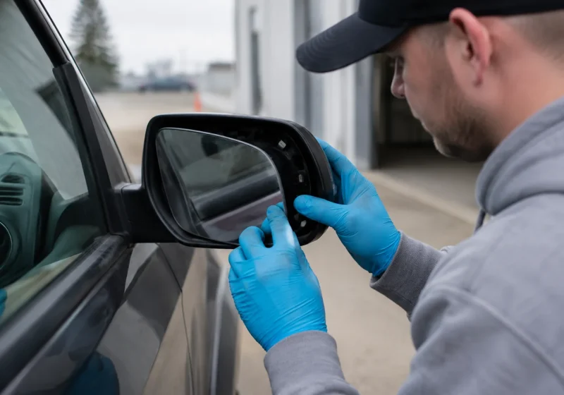 Illustrative image for Can Just the Side Mirror Glass Be Replaced?